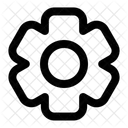 Settings Gear Configuration Icon