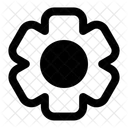 Settings Gear Configuration Icon