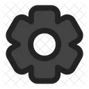 Settings Gear Configuration Icon