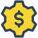 Settings Gear Dollar Icon