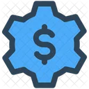 Settings Gear Dollar Icon