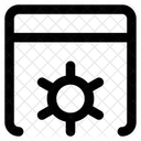 Programming Browser Setting Window Gear App Code Programming Cog Settings Apps Icon