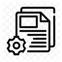 Settings Project Preferences Adjustments Icon