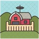 Settlement Rural House Icon
