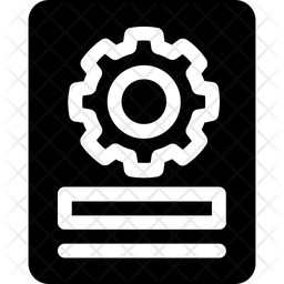 Setup Icon - Download in Glyph Style