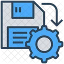 Data Technology Setup Icon