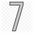 Numbers Days 7 Icon