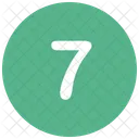 Seven Number Icon