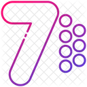 Seven Alphabet Shape And Symbol Icon