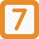 Square Number Shape Icon