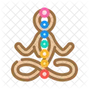 Chakras Ayurveda Wellness Icon