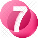 Seven 7 Number Icon