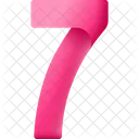 Seven 7 Number Icon