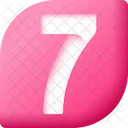 Seven 7 Number Icon