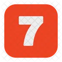 Seven Number  Icon