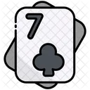 Seven Of Clubs Icon