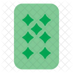 Seven Of Diamonds  Icon