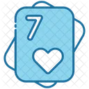 Seven Of Heart Icon