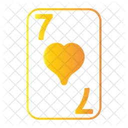 Seven of hearts  Icon