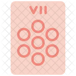 Seven of pentacles  Icon