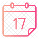 Seventeen Calendar Calender Icon