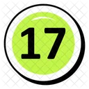 Seventeen Number  Icon