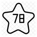 Seventy Eight Shapes And Symbols Numeric Icon