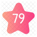Seventy Nine Shapes And Symbols Numeric Icon