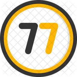 Seventy seven  Icon