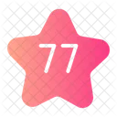 Seventy Seven Shapes And Symbols Numeric Icon