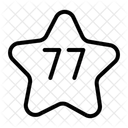 Seventy Seven Shapes And Symbols Numeric Icon