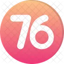 Seventy six  Icon