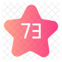 Seventy Three Shapes And Symbols Numeric Icon