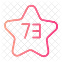 Seventy Three Shapes And Symbols Numeric Icon