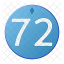 Seventy Two Coin Crystal Icon