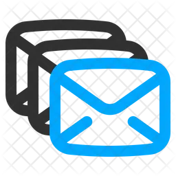 Several emails  Icon