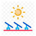 Several Solar Panels Icon