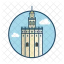 Seville Famous Building Landmark Icon