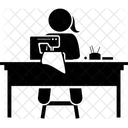 Sew Sewing Sewing Machine Icon