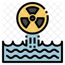 Sewage Contamination Nuclear Icon