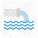 Sewage Water Pipe Icon