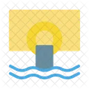 Sewage Water Waste Icon