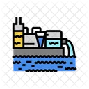 Marine Sewage Treatment Icon