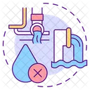 Sewage and wastewater  Icon