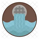 Sewer Factory Shoes Packing Icon
