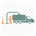 Sewer Road Worker Icon