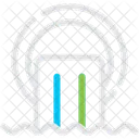 Sewer Drainage Underground Icon