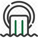 Sewer Drainage Underground Icon