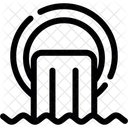 Sewer Drainage Underground Icon
