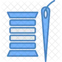 Sewing Tailor Fabric Icon